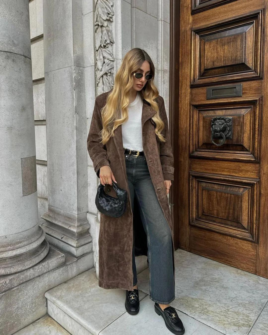 Faux Trenchcoat