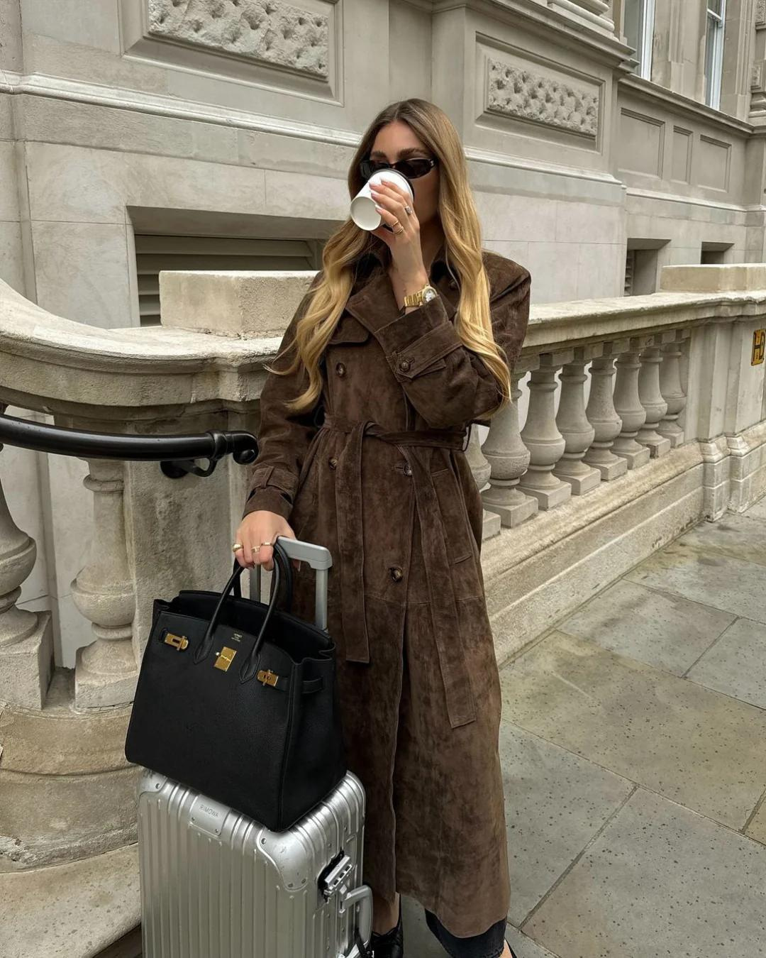 Faux Trenchcoat