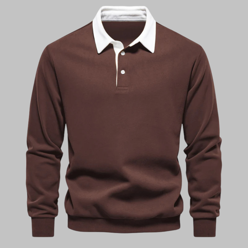 Andrew Collins Polo Sweater