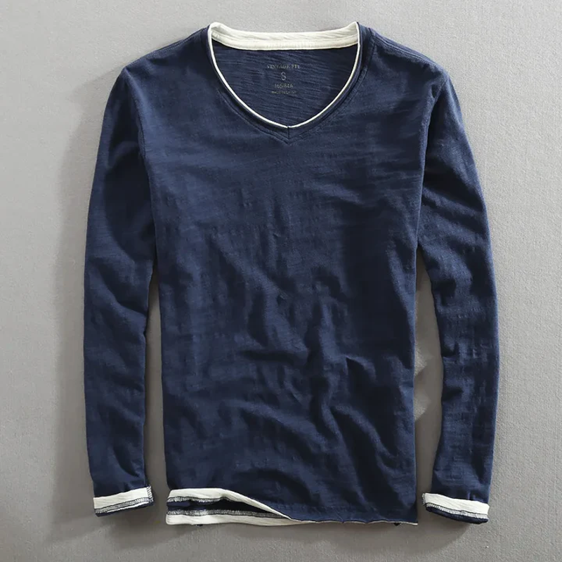 Kaido Long Sleeve Cotton Shirt