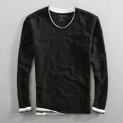 Kaido Long Sleeve Cotton Shirt