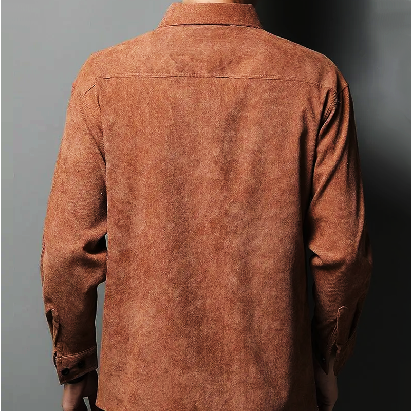 Reyson Corduroy Shirt Beige
