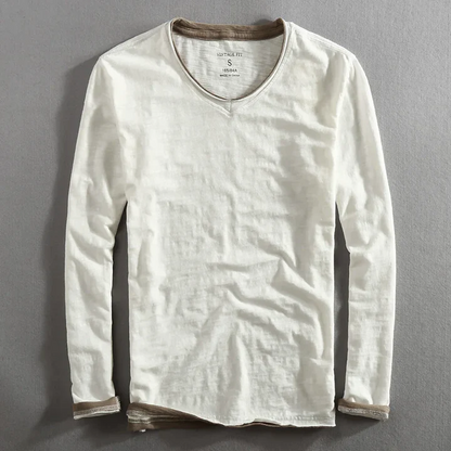 Kaido Long Sleeve Cotton Shirt