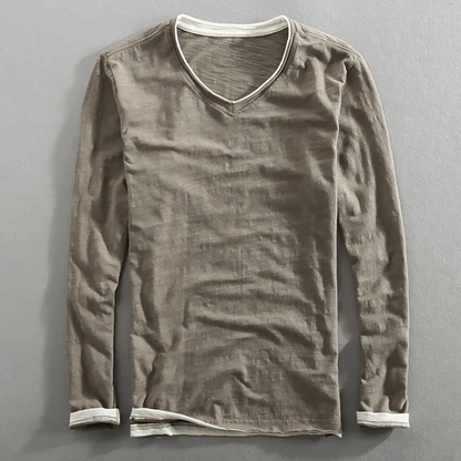 Kaido Long Sleeve Cotton Shirt
