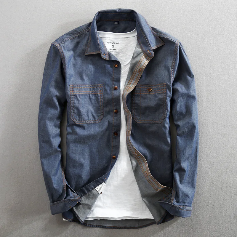 Shigoto Cotton Long Sleeve Shirt