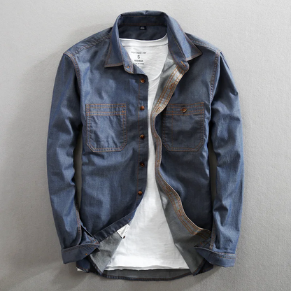 Shigoto Cotton Long Sleeve Shirt